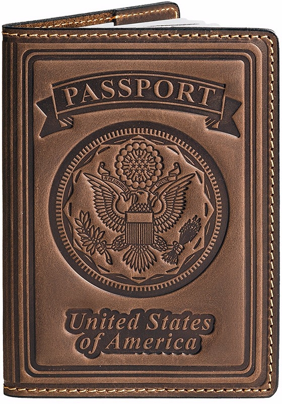 Villini 100% Leather Passport Holder